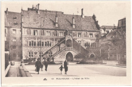 CPA DE MULHOUSE  (HAUT-RHIN)  L'HÔTEL DE VILLE - Mulhouse