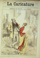 La Caricature 1886 N°341 Carottes De Juillet Draner Sarcey Par Luque Trock Feu D'artifice Sorel - Magazines - Before 1900