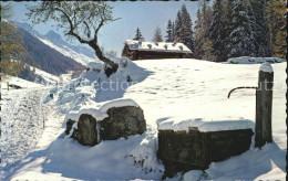 12585973 Davos Dischma GR Dischmatal Winter Davos - Sonstige & Ohne Zuordnung