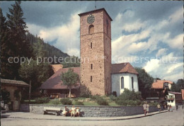 12585972 Adelboden Dorfstrasse Kirche Adelboden - Andere & Zonder Classificatie