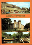 CPA Lübbenau Im Spreewald, Markt, Schloss, Boote - Andere & Zonder Classificatie