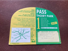 TICKET D’ENTRÉE + Autocollant  PASS Thoiry Park - Biglietti D'ingresso