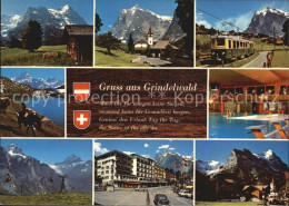 12585143 Grindelwald Bergbahn Schwimmbad Ortspartie Grindelwald - Otros & Sin Clasificación