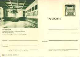 Entier Postal CPA Osnabrück In Niedersachsen, Friedenssaal, Rathaus - Andere & Zonder Classificatie