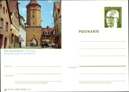 Entier Postal CPA Gunzenhausen Im Fränkischen Seenland, Tor, Turm - Otros & Sin Clasificación