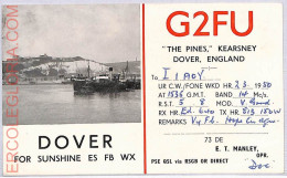 Ad9172 - GREAT BRITAIN - RADIO FREQUENCY CARD - England -  1950 - Radio