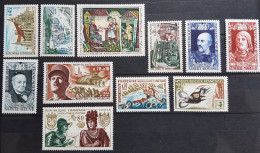 France 1969 Lot De 11 Timbres Neufs** - Unused Stamps