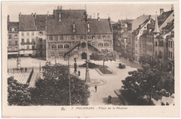 CPA DE MULHOUSE  (HAUT-RHIN)  PLACE DE LA RÉUNION - Mulhouse
