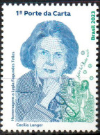 Brasil - Brazil 2023 ** Tribute To Lygia Fagundes (Lygia De Azevedo Fagundes Telles) - Unused Stamps