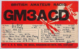 Ad9174 - GREAT BRITAIN - RADIO FREQUENCY CARD - 1947 - Radio