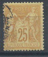 Lot N°82892   N°92, Oblitéré Cachet à Date - 1876-1898 Sage (Tipo II)