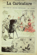 La Caricature 1886 N°346 Amateur Photographe Robida Allumoir Sorel Loys Trock - Revistas - Antes 1900