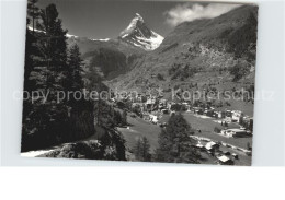 12582153 Zermatt VS Panorama Blick Zum Matterhorn Walliser Alpen Zermatt - Sonstige & Ohne Zuordnung