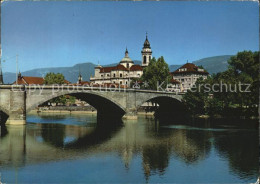 12581800 Solothurn Roetibruecke Kathedrale Solothurn - Altri & Non Classificati