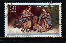 SPAGNA - 1966 - DIPINTO DI DUQUE CORNEJO - NATALE - CHRISTMAS - USATO - Used Stamps