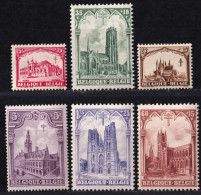 Belgica, 1928  Y&T. 267 / 272,  MNH. - Neufs