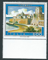 Italia, Italy, Italien, Italie 1985; Castello Svevo Del XI Secolo A Termoli. Di Bordo, Nuovo. - Châteaux