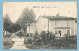 A057  CPA  BEYNOST (Ain)  Avenue De La Gare - CAFE RESTAURANT   ++++++++ - Sin Clasificación