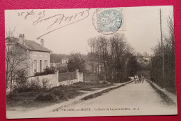 94 - VILLIERS-SUR-MARNE   LA ROUTE DE LAQUEUE-BRIE - Villiers Sur Marne