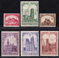 Belgica, 1928  Y&T. 267 / 272,  MNH. - Nuovi