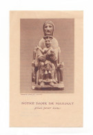 Notre-Dame De Mailhat (Lamontgie), Prière, Indulgence, Statue, Vierge à L'Enfant - Devotieprenten