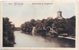 C. P. A. : Hongrie : GYOR : Ràbarészlet és Püspökvàr, "en 1914 - Hongrie