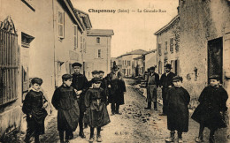 N77 - 69 - CHAPONNAY - Rhône - La Grande Rue - Otros & Sin Clasificación