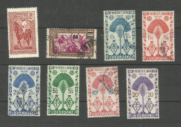 MADAGASCAR N°191, 234, 271, 272, 274, 276 à 278 Cote 5.50€ - Used Stamps