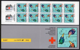 France 1992 Red Cross Complete Booklet MNH - Nuovi