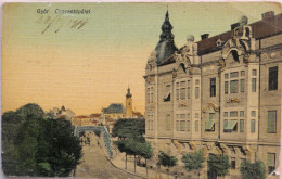 C. P. A. : Hongrie : GYOR : Conventépület, "en 1917 - Ungarn