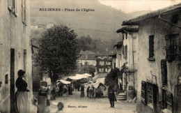 N77 - 69 - ALLIÈRES - Rhône - Place De L'Église - Andere & Zonder Classificatie