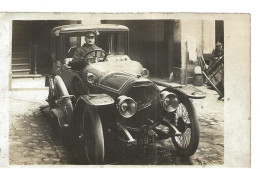 Voiture Ancienne Avec Chauffeur Vermorel - Sammlungen & Sammellose