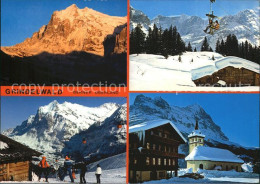 12578303 Grindelwald Seilbahn Kirche Grindelwald - Other & Unclassified