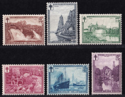 Belgica, 1929 Y&T. 293 / 298,  MNH. - Neufs