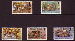 Guernsey 257/261 ** MNH. 1982 - Guernesey