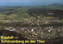 12578073 Kradolf-Schoenenberg Fliegeraufnahme Mit Klein Rigi Und Ruine Last Krad - Autres & Non Classés