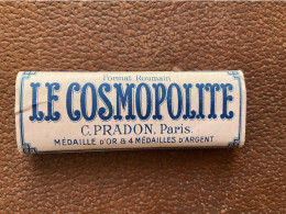 ÉTUIS PAPIER Cigarettes  LE COSMOPOLITE  C.Pradon  PARIS - Sonstige & Ohne Zuordnung