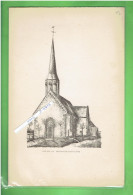 1897 EGLISE DE MONTIGNY SUR AVRE EURE ET LOIR - Centre - Val De Loire