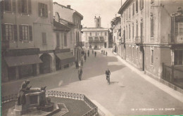 VIGEVANO. VIA DANTE. MONUMENTO FONTANA. SAN FRANCESCO. - Vigevano