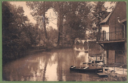 CPA - DOUBS - MONTBÉLIARD - VUE SUR L'ALLAN - Barque - Montbéliard