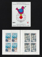 France 1974 Red Cross Complete Booklet MNH - Nuovi