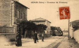 N77 - 38 - GENAS - Isère - Terminus Du Tramway - Andere & Zonder Classificatie