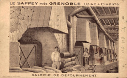 N77 - 38 - LE SAPPEY - Isère - Usine à Ciments - Galerie De Défournement - Autres & Non Classés