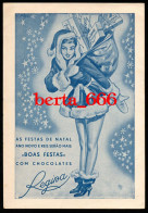 Postal Publicitário * Boas Festas * Chocolates Regina * Filial Do Porto * Circulado 1961 - Porto