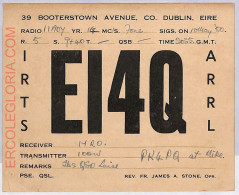 Ad9189 - IRELAND - RADIO FREQUENCY CARD -  1950 - Radio