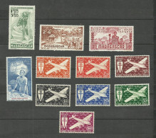 MADAGASCAR Poste Aérienne N°41 à 44, 55 à 61 Neufs Avec Charnière* Cote 10.20€ - Airmail