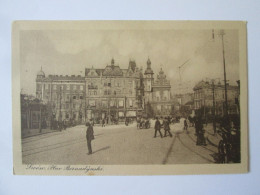 Ukraine Former Poland-Lvov/Lwow/Lemberg:Place Bernadynski,stores Unused Postcard Publ. Leon Propst.1911 - Ucrania