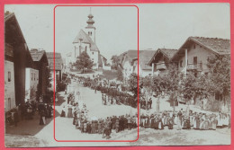 Sankt Veit Im Pongau  Österreich Autriche - Fotokarte Einer Prozession Im Jahr 1912. - Altri & Non Classificati