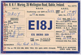 Ad9192 - IRELAND - RADIO FREQUENCY CARD - Dublin -  1949 - Radio