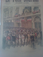 Le Petit Journal N82 Course à Piéd Paris-Belfort Cycles 1 Sauveteur De 6 Ans Valenciennes Quai Escaut Chanson Mr Le Vent - Riviste - Ante 1900